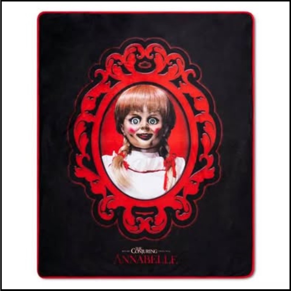 Annabelle Horror Fleece Blanket
